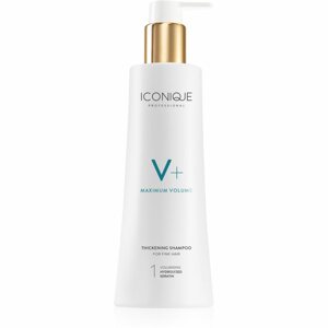 ICONIQUE V+ Maximum volume Thickening shampoo tömegnövelő sampon a selymes hajért 250 ml