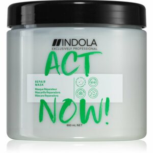 Indola Act Now! Repair mélyen regeneráló maszk hajra 650 ml