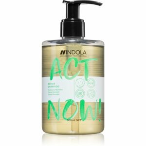 Indola Act Now! Repair tisztító és tápláló sampon hajra 300 ml