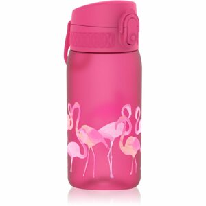 Ion8 One Touch Kids vizes palack gyermekeknek Flamingos 350 ml