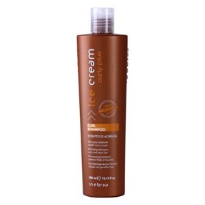 Inebrya Curly Plus Curl Shampoo hidratáló sampon hullámos hajra 300 ml