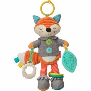Infantino Hanging Toy Fox with Activities kontrasztos függőjáték 1 db