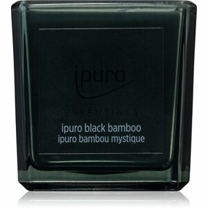 ipuro Essentials Black Bamboo illatgyertya 125 g