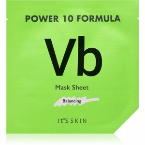 It´s Skin Power 10 Formula VB Effector tápláló gézmaszk az aknéra hajlamos zsíros bőrre 25 g