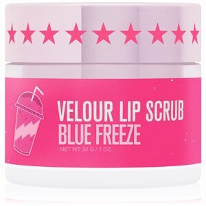 Jeffree Star Cosmetics Velour Lip Scrub cukros peeling az ajkakra Blue Freeze 30 g