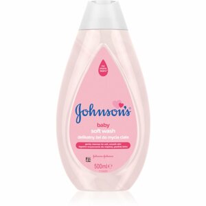 Johnson's® Wash and Bath gyengéd tisztító gél 500 ml