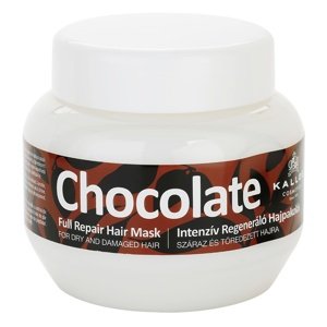 Kallos Chocolate Repair regeneráló maszk száraz és sérült hajra 275 ml