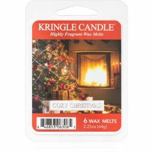 Kringle Candle Cozy Christmas illatos viasz aromalámpába 64 g