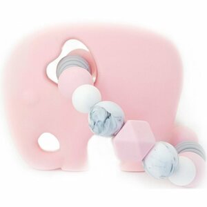 KidPro Teether Elephant Pink rágóka 1 db