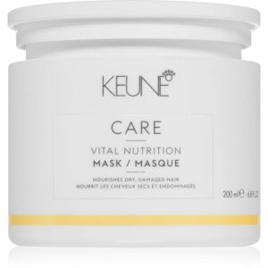 Keune Care Vital Nutrition tápláló és hidratáló hajmaszk regeneráló hatással 200 ml