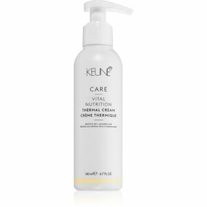 Keune Care Vital Nutrition Thermal Cream tápláló termovédő krém száraz és törékeny hajra 140 ml