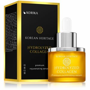 KORIKA Korean Heritage Hydrolyzed Collagen Premium Rejuvenating Serum fiatalító arcszérum hidrolizált kollagénnel Rejuvenating Face Serum 30 ml