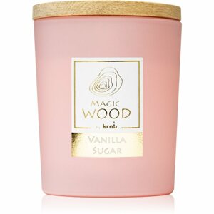 Krab Magic Wood Vanilla Sugar illatgyertya 300 g
