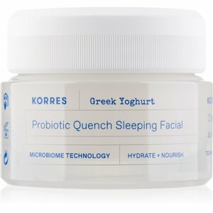 Korres Greek Yoghurt tápláló éjszakai krém probiotikumokkal 40 ml
