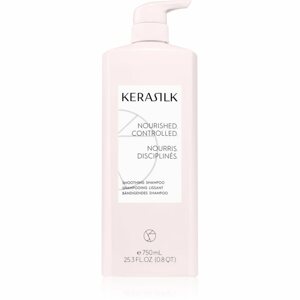 KERASILK Essentials Smoothing Shampoo sampon durva és rakoncátlan hajra 750 ml