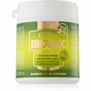 L’biotica Biovax Bamboo & Avocado Oil regeneráló maszk hajra 250 ml