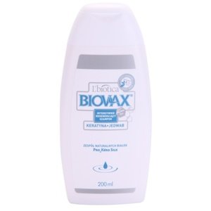 L’biotica Biovax Keratin & Silk erősítő sampon keratin komplexszel 200 ml
