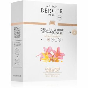 Maison Berger Paris Amber's Sun illat autóba utántöltő 2x17 g