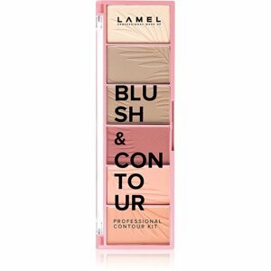 LAMEL Blush & Contour pirosító paletta 16 g