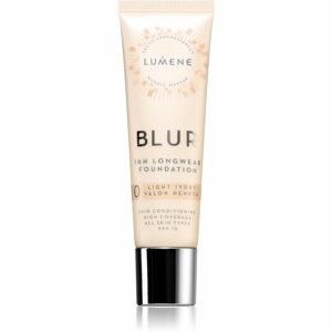 Lumene Blur 16h Longwear hosszan tartó make-up SPF 15 árnyalat 0 Light Ivory 30 ml