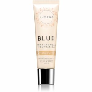 Lumene Blur 16h Longwear hosszan tartó make-up SPF 15 árnyalat 3 Fresh Apricot 30 ml