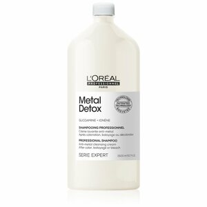 L’Oréal Professionnel Serie Expert Metal Detox mélyen tisztító sampon a festett és károsult hajra 1500 ml
