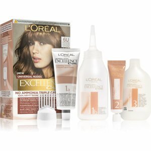 L’Oréal Paris Excellence Universal Nudes tartós hajfesték árnyalat 6U