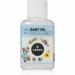 Leros BIO Baby oil Calm belly, wild thyme & dill olaj a csecsemők hasának masszázsához 60 ml