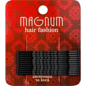 Magnum Hair Fashion Hajtű fekete 12 db