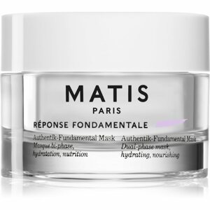 MATIS Paris Réponse Fondamentale Authentik-Fundamental Mask regeneráló és hidratáló arcmaszk kétfázisú bőrápoláshoz 50 ml