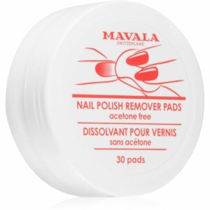 Mavala Remover Pads sminklemosó vattakorong aceton nélkül 30 db