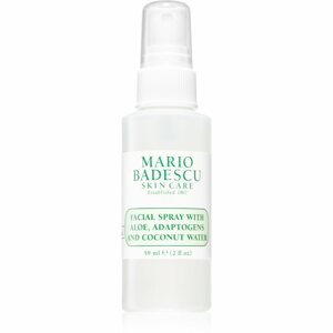 Mario Badescu Facial Spray with Aloe, Adaptogens and Coconut Water Frissítő permet normál és száraz bőrre 59 ml