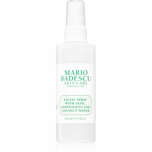 Mario Badescu Facial Spray with Aloe, Adaptogens and Coconut Water Frissítő permet normál és száraz bőrre 118 ml