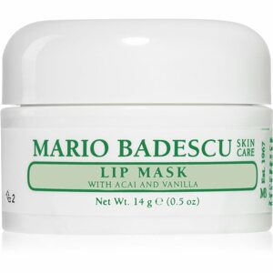 Mario Badescu Lip Mask with Acai and Vanilla éjszakai maszk az ajkakra 14 g