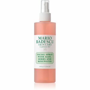 Mario Badescu Facial Spray with Aloe, Herbs and Rosewater bőr tonizáló permet élénk és hidratált bőr 236 ml
