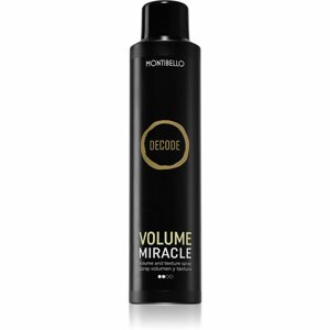 Montibello Decode Volume Miracle Spray dúsító spray hajszárításhoz és hajformázáshoz 250 ml