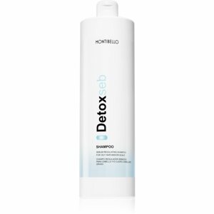 Montibello DetoxSeb Sebum Regulating Shampoo normalizáló sampon a zsíros és irritált fejbőrre 1000 ml