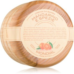 Mondial Luxury Wooden Bowl borotválkozási krém Mandarine and Spice 140 ml