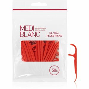 MEDIBLANC Dental Floss Picks fogpiszkáló fogselyemmel 50 db