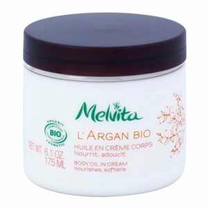 Melvita L'Argan Bio tápláló testápoló krém a finom és sima bőrért 175 ml