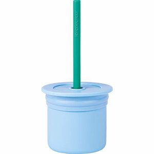 Minikoioi Sip+Snack Set etetőszett gyermekeknek Blue / Green