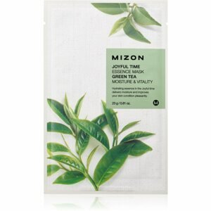Mizon Joyful Time Green Tea hidratáló és revitalizáló arcmaszk 23 g