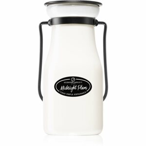 Milkhouse Candle Co. Creamery Midnight Plum illatgyertya Milkbottle 227 g