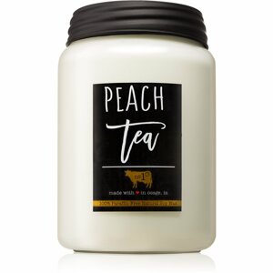 Milkhouse Candle Co. Farmhouse Peach Tea illatgyertya Mason Jar 737 g