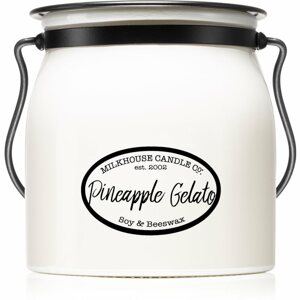 Milkhouse Candle Co. Creamery Pineapple Gelato illatgyertya Butter Jar 454 g