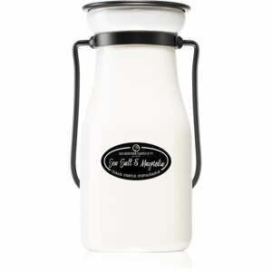 Milkhouse Candle Co. Creamery Sea Salt & Magnolia illatgyertya Milkbottle 227 g