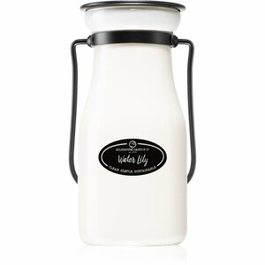 Milkhouse Candle Co. Creamery Water Lily illatgyertya Milkbottle 227 g