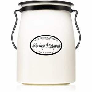 Milkhouse Candle Co. Creamery White Sage & Bergamot illatgyertya Butter Jar 624 g