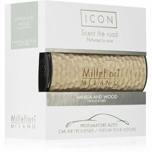 Millefiori Icon Vanilla & Wood illat autóba IV. 1 db