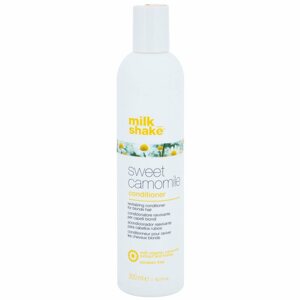 Milk Shake Sweet Camomile tápláló kondícionáló szőke hajra parabénmentes 300 ml